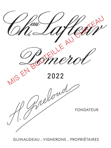 Château Lafleur Pomerol 2022