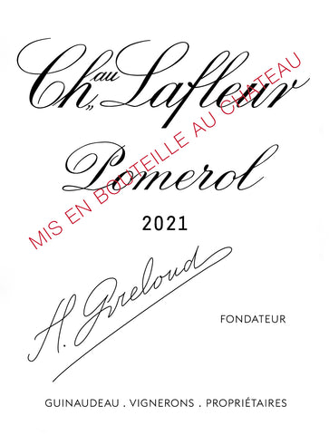 Château Lafleur Pomerol 2021